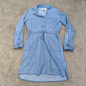Old Navy Girl's Lightweight Denim Dress Size Medium
